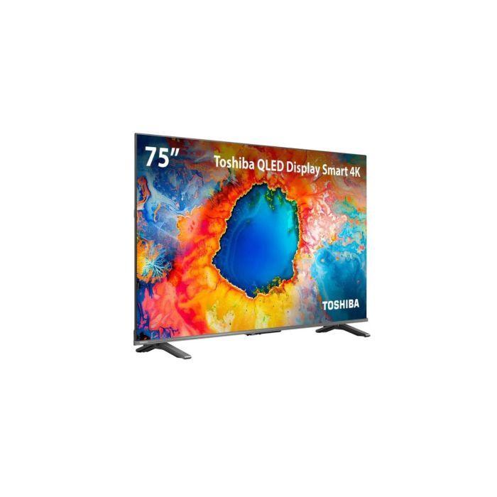 Smart TV Toshiba 75 TB037M 4K QLED 75C450NS Google TV - TV 4K